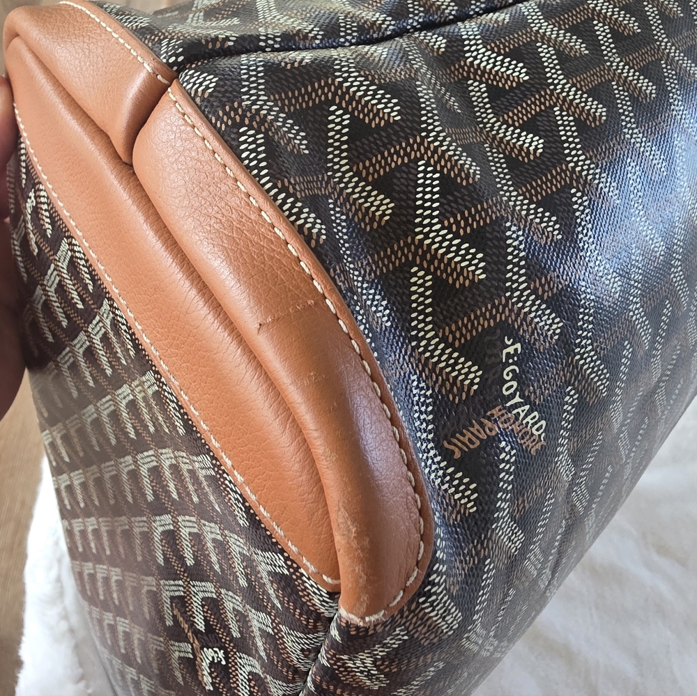 Goyard Artois MM Black Tan Authentic - Picture 14 of 16